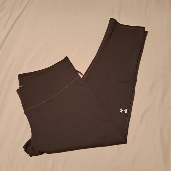 Under Armour women's XXL gray Heat Gear Compression leggings NEW - Picture 1 of 5